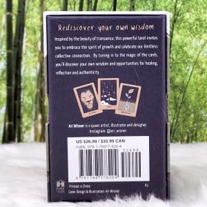 Transient Light Tarot Cards by Ari Wisner - Back Cover