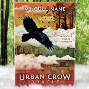 Urban Crow Oracle Cards by MJ Cullinane - Front Cover