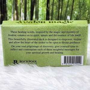 Avalon Magic Message Cards by Rose Inserra - Back Cover