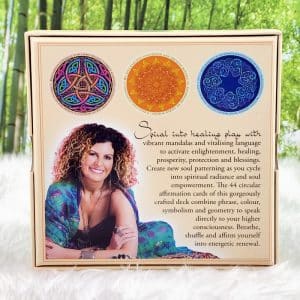 Circles of Healing Affirmation Cards by Alana Fairchild - Back Cover