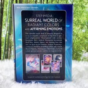 Exploring the Empaths Oracle Cards by Raven Digitalis - Back Cover