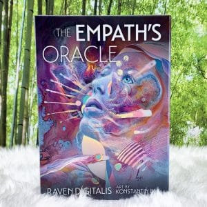 Exploring the Empaths Oracle Cards by Raven Digitalis - Front Cover