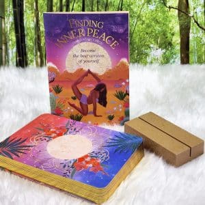 Finding Inner Peace Inspiration Cards by Olivia Burki - Deck and Guidebook