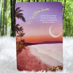 Finding Inner Peace Inspiration Cards by Olivia Burki - My lifetime dreams