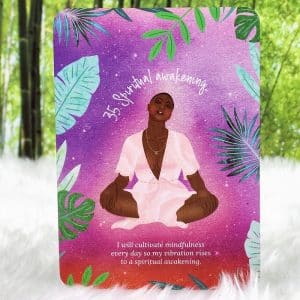 Finding Inner Peace Inspiration Cards by Olivia Burki - Spiritual awakening