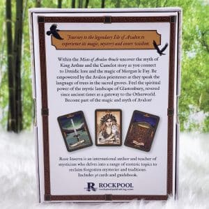 Mists of Avalon Oracle Cards by Rose Inserra - Back Cover