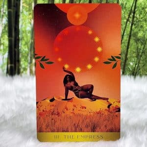 Radiant Wilds Tarot Cards by Nat Girsberger - The Empress