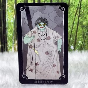 Tim Burton's Nightmare Before Christmas Tarot Gift Set - The Empress