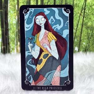 Tim Burton's Nightmare Before Christmas Tarot Gift Set - The High Priestess