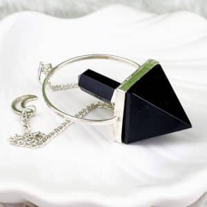 Obsidian Crystal Pendulum