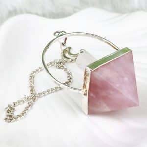 Rose Quartz Point Pendulum