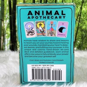 Oracle Cards | Animal Apothecary Oracle Deck by Cara Elizabeth - Back Cover