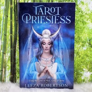 Tarot Book | Tarot Priestess by Leeza Robertson - Front Cover