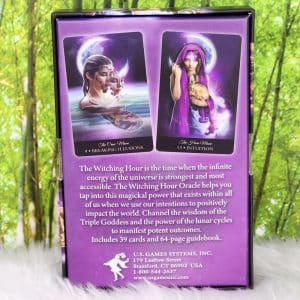 The Witching Hour Oracle Cards by Cherie Gerhardt - Back Cover