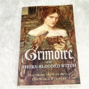 Witchcraft Book Grimoire of the Thorn-Blooded Witch by Raven Grimassi