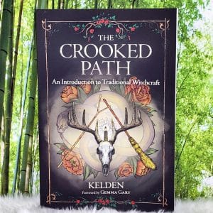 Witchcraft Book | The Crooked Path by Kelden - Front Cover