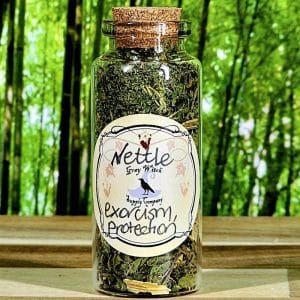 Botanical Apothecary Glass Bottle - Nettle