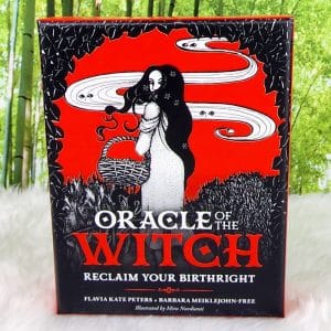 Oracle Cards | Oracle of the Witch by Flavia Kate Peters & Barbara Meiklejohn-Free - Front Cover