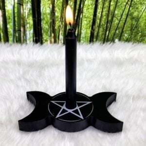 Triple Moon Candle Holder