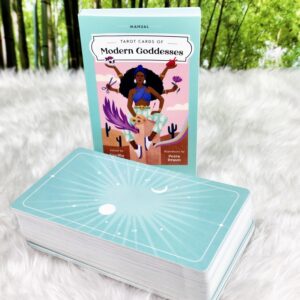 Tarot Cards of Modern Goddesses by Cecilia Lattari - Deck and Guidebook