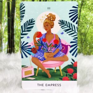 Tarot Cards of Modern Goddesses by Cecilia Lattari - The Empress