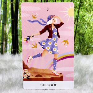 Tarot Cards of Modern Goddesses by Cecilia Lattari - The Fool