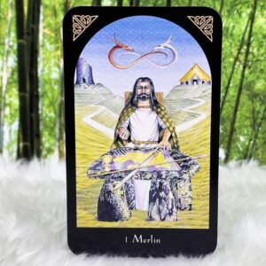 Tarot Cards | The Complete Arthurian Tarot by Caitlin and John Matthews - Merlin