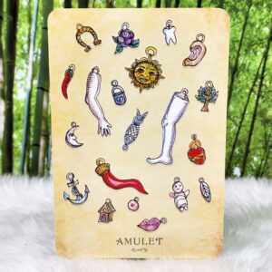 Oracle Cards | Anatomy of a Witch Oracle by Laura Tempest Zakroff - Amulet