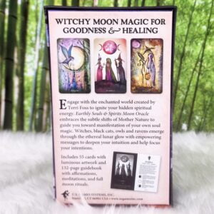 Earthly Souls & Spirits Moon Oracle by Terri Foss - Back Cover