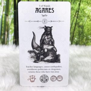 5 of Wands - Agares