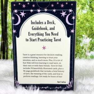 Tarot Cards and Guidebook for Kids by Theresa Reed - Back Cover