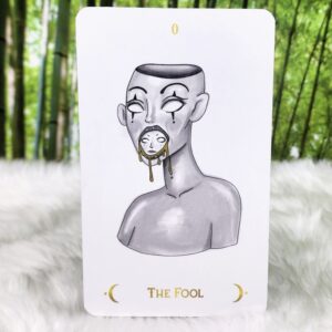 The MacabrE Tarot Deck and Guidebook by Samantha West - The Fool