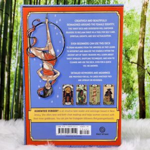 The Sacred Sisterhood Tarot Deck and Guidebook by Ashawnee Dubarry - Back Cover