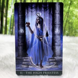 Thelema Tarot Cards and Guidebook by Renata Lechner - The High Priestess