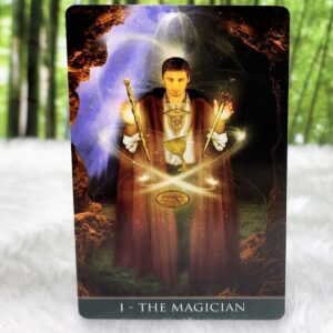 Thelema Tarot Cards and Guidebook by Renata Lechner - The Magician