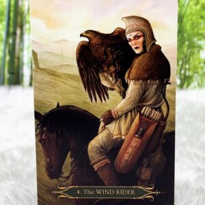 A Compendium of Witches Oracle Cards by Natasa Ilincic - The Wind Rider