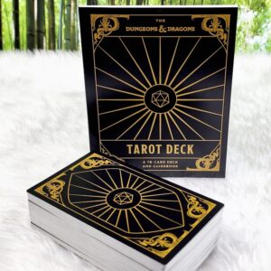 Dungeons & Dragons Tarot Deck by Adam Lee - Deck and Guidebook