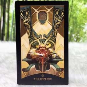 Dungeons & Dragons Tarot Deck by Adam Lee - The Emperor