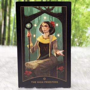 Dungeons & Dragons Tarot Deck by Adam Lee - The High Priestess