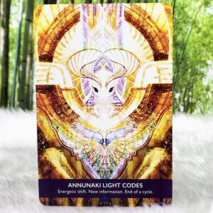 Gateway of Light Activation Oracle Cards by Kyle Gray - Annunaki Light Codes