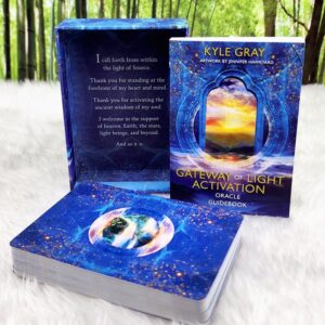 Gateway of Light Activation Oracle Cards by Kyle Gray - Deck and Guidebook