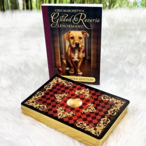 Gilded Reverie Lenormand Oracle Cards by Ciro Marchetti - Deck and Guidebook