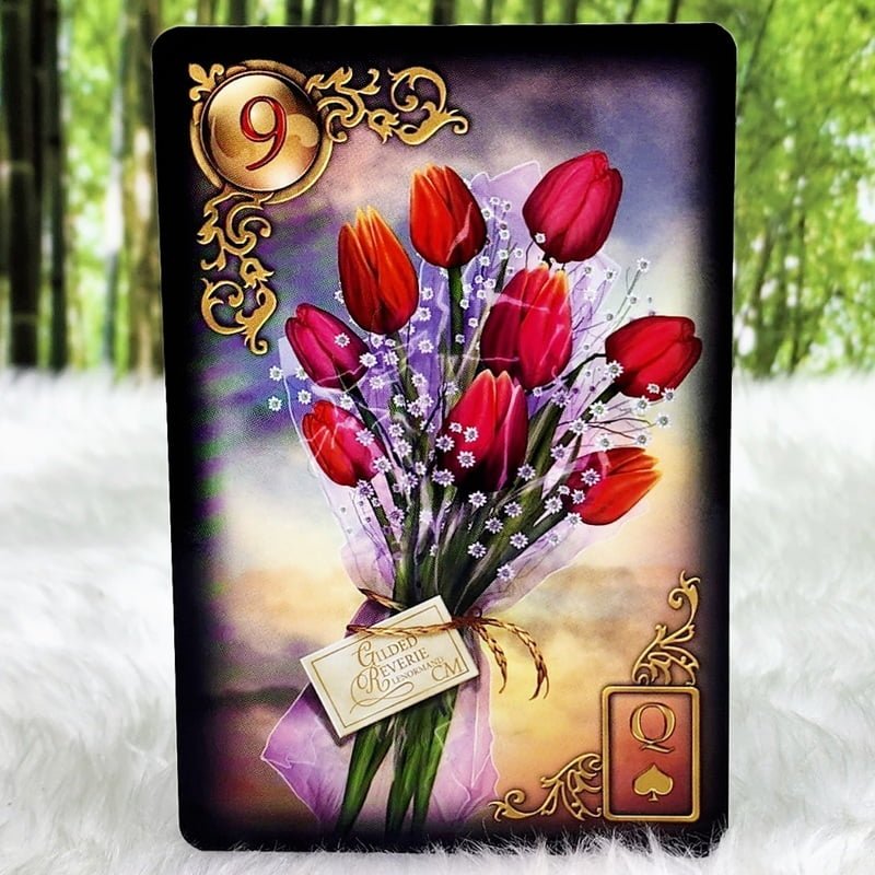 Gilded Reverie Lenormand Oracle Cards Gypsy Moon