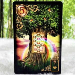 Gilded Reverie Lenormand Oracle Cards by Ciro Marchetti - Tree