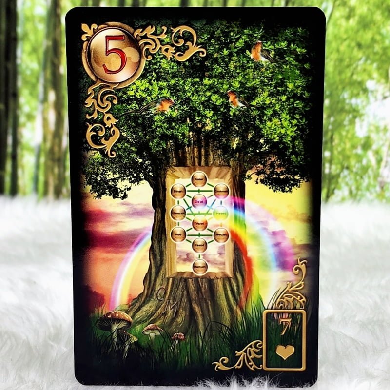 Gilded Reverie Lenormand Oracle Cards Gypsy Moon