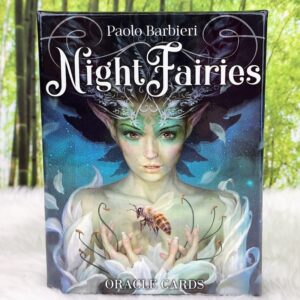 Night Fairies Oracle Cards by Paolo Barbieri - Front Cover