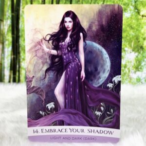 Embrace Your Shadow - Light and Dark (Dark) Card