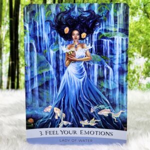 Practical Magic Oracle Cards by Serene Conneeley - Feel Your Emotions - Lady of Water