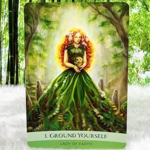 Practical Magic Oracle Cards by Serene Conneeley - Ground Yourself - Lady of Earth