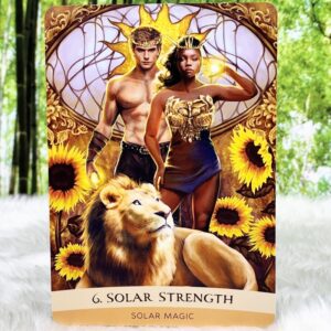 Practical Magic Oracle Cards by Serene Conneeley - Solar Strength - Solar Magic